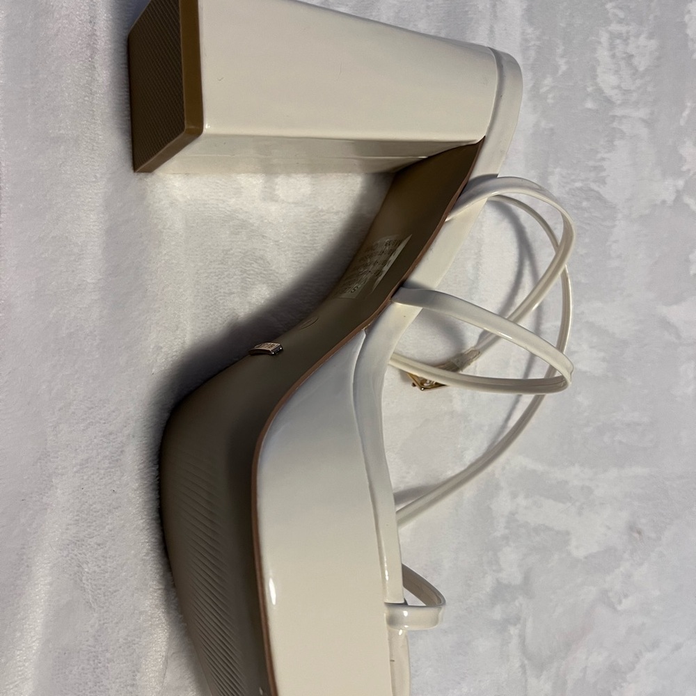 Elegant White Platform Heels